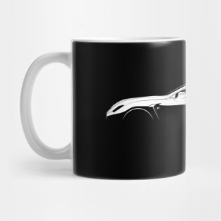 Lexus RC F Silhouette Mug